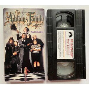 1993 The Addams Family VHS Video Tape Movie Tested Working